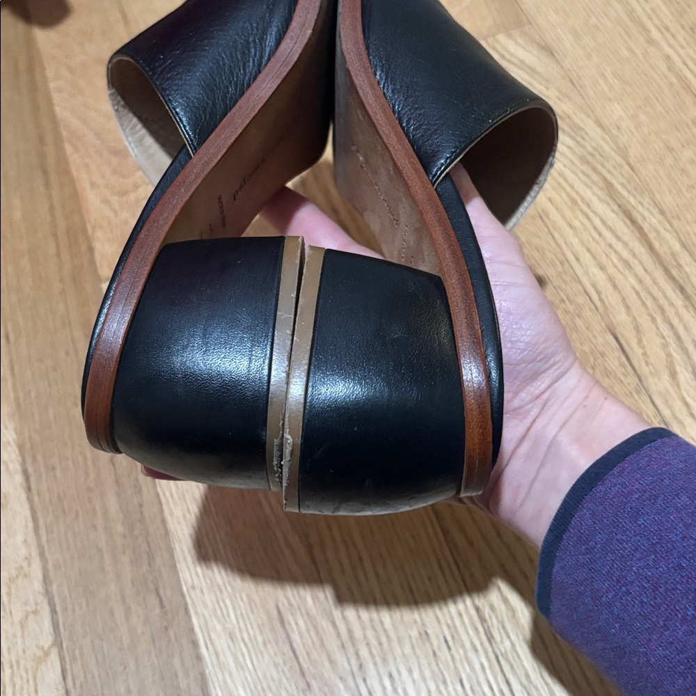 PALOMA WOOL rare balance yin yang chunky heel mules - Picture 9 of 9